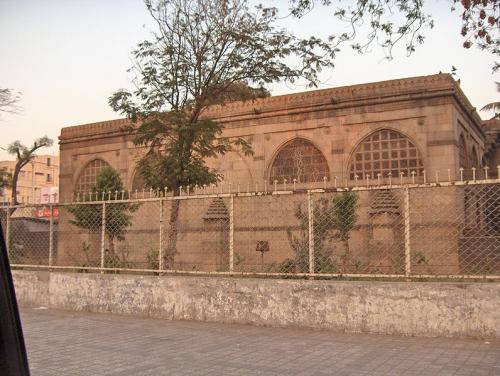 Indo-Islamic architecture- the Sidi Saiyyed Mosque in Ahmedabad, India built in 1572 by Sidi Saiyyed, slave of Sultan Ahmad Shah